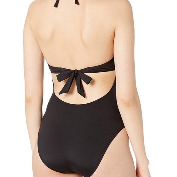 Kenneth Cole | Tummy Toner Cutout Swimsuit | M - Picture 3 of 10